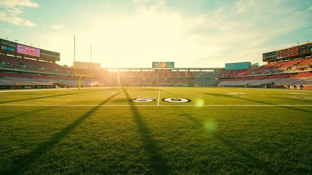 Editorial scene tied to the Indiana football schedule page