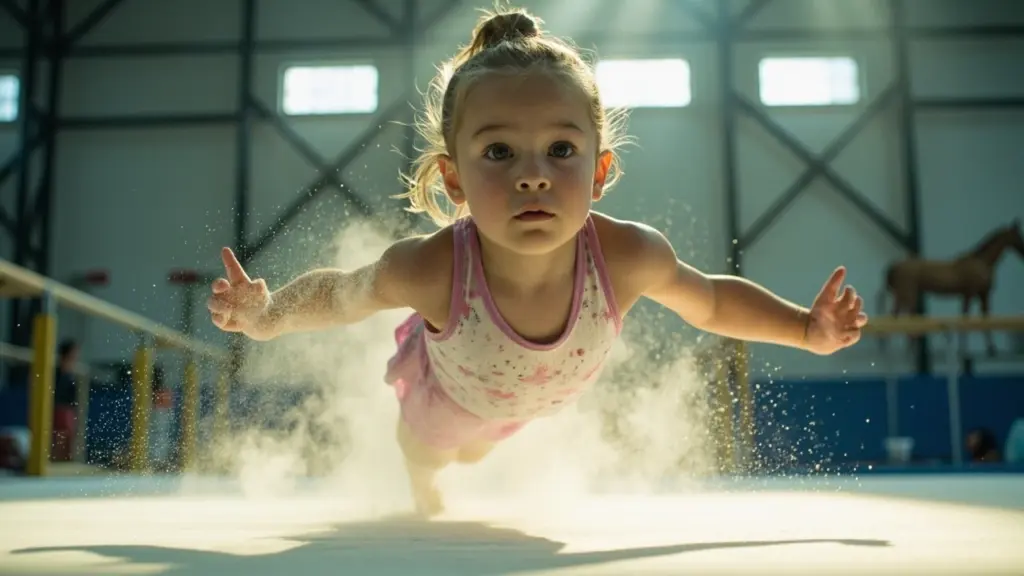 Athlete training in a gym, illustrating the habits behind epic sports moments